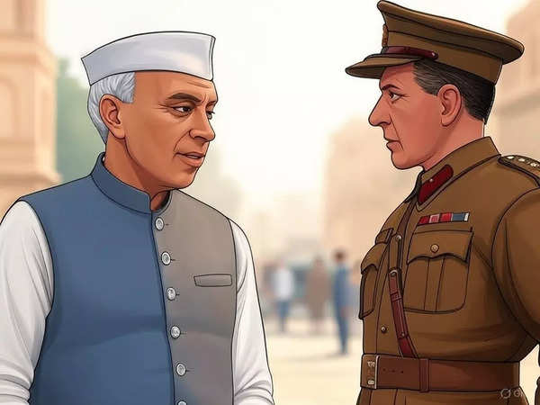 Jawaharlal Nehru (AI Image Generated By Grok)