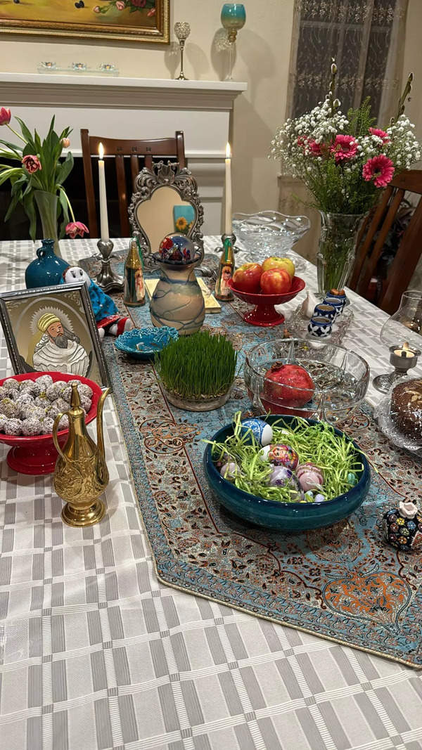 The Persian New Year, with prayers, gatherings, and rituals