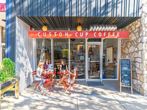 custom cup coffee