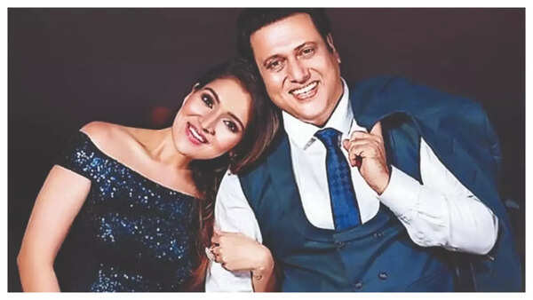Tina with her father Govinda