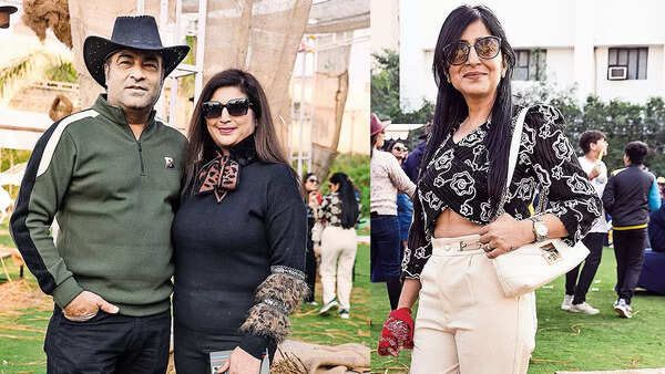 (L) Manoj Bachani and Poonam (R) Ekta