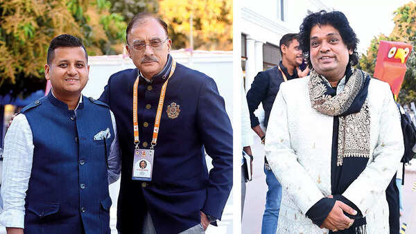 (L) Dhawal Prakash and Deepak Madhok (R) Deobrat Mishra