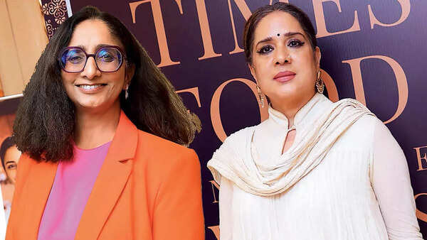 पेट्रीसिया लोइसन, एलायंस फ्रांसेइस डी दिल्ली के निदेशक, और सूफी कथक नर्तक मंजरी चतुर्वेदी