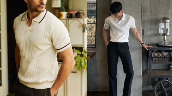 (Image Credits: Pinterest) The cultural renewal of polo t-shirts