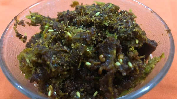 Methi stems chutney
