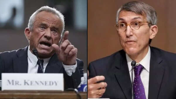 Kennedy Jr forces out FDA's top vaccine official Peter Marks. Kennedy Jr forces out FDA's top vaccine official Peter Marks.
