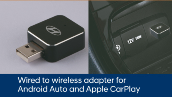 thumbnail image 2 of SPEDAL CL322 2-in-1 Wireless CarPlay Adapter – Wired To Wireless For Android Auto & CarPlay – Plug & Play USB 2 of 4