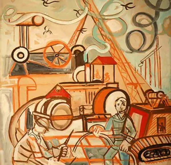 Diverse pieces created over her six-decade career as a painter and pedagogue Diverse pieces created over her six-decade career as a painter and pedagogue