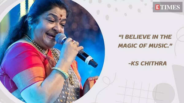 (Picture Courtesy: Facebook) KS Chithra