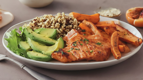 Healthy Post-Workout Plate