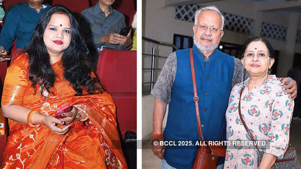 (L) Vibha Singh (R) Subir and Madhushri (L) Vibha Singh (R) Subir and Madhushri