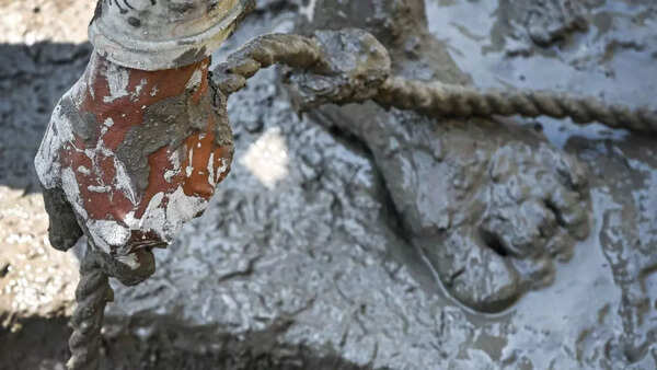 sewage workers