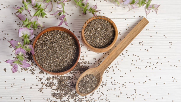 Chia seed face mask