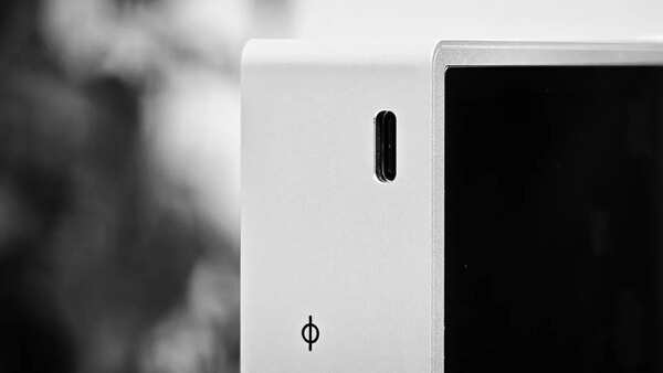 That's the only port on the BF, now you can use it for charging or transferring photos