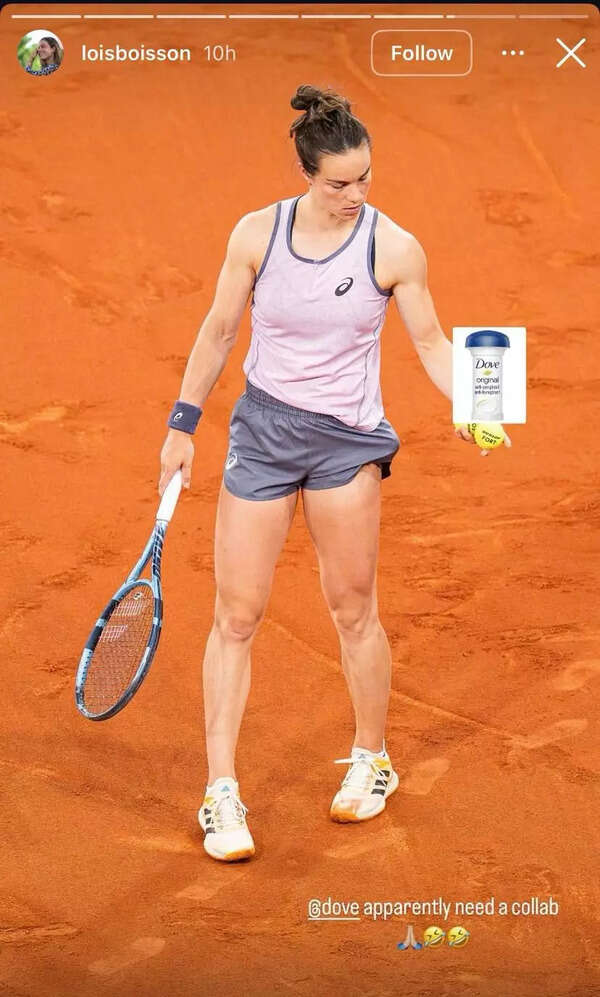Harriet Dart apologizes for ‘wear deodorant’ comment about Lois Boisson