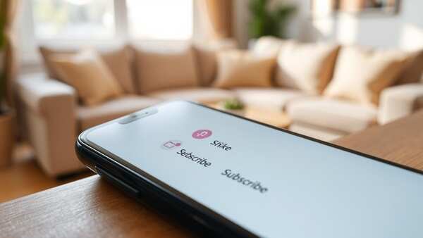 Social Media on Smartphone Screen