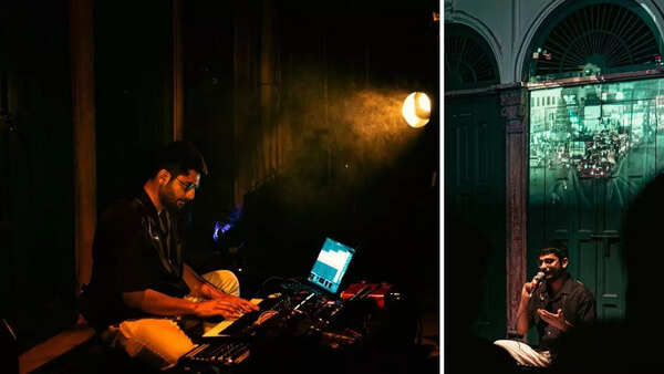 'I perform my music in such a space I can feel that my audience is really ‘listening’ and feeling the music, a lot more than a club space' (Pics: Kaatyaayani Pandey)