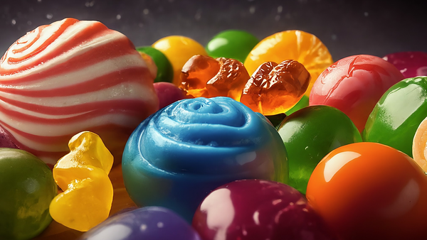 Sweet Symphony of Candy Colors