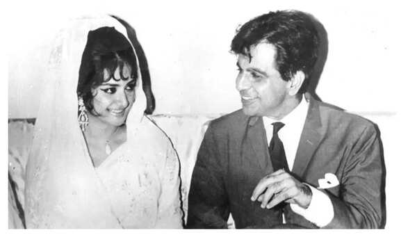 Saira Banu and Dilip Kumar