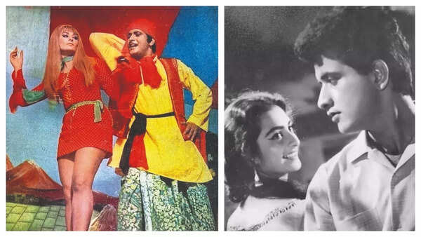 Saira Banu and Manoj Kumar