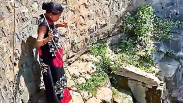 Women say they risk lives for water in Nashik village, sarpanch refutes claim