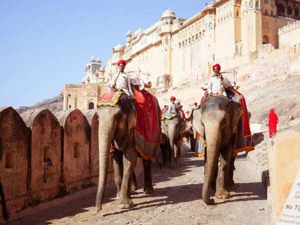 Jaipur’s Amber Fort elephant rides
