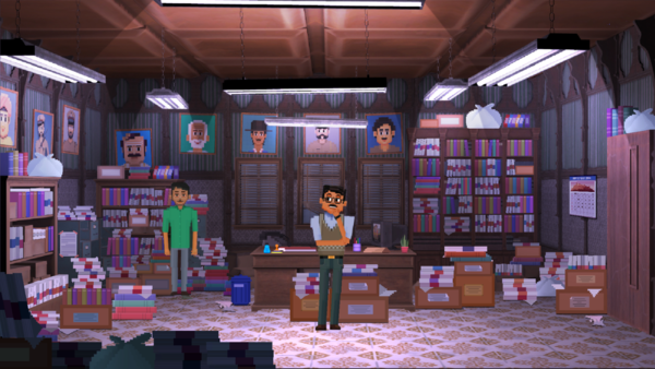 Believe me when I say this, the Indian government offices look exactly like this.