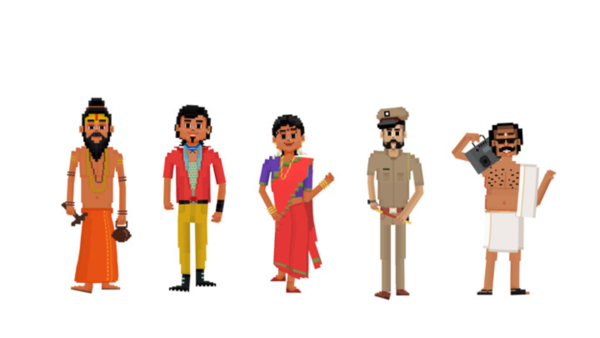 The habitants of Dotcity