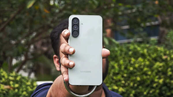 Samsung Galaxy A56 looks stylish in-hand
