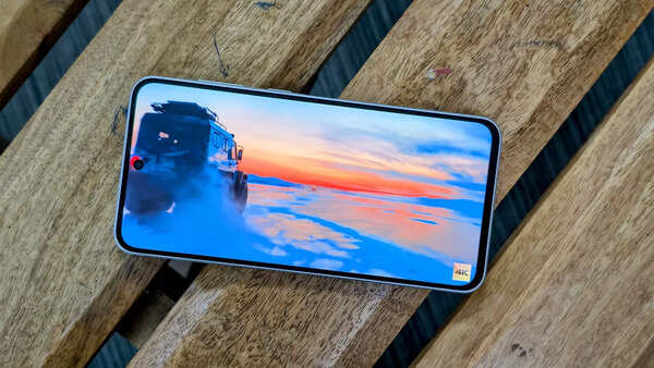 Colours do pop out on Samsung Galaxy A56's screen