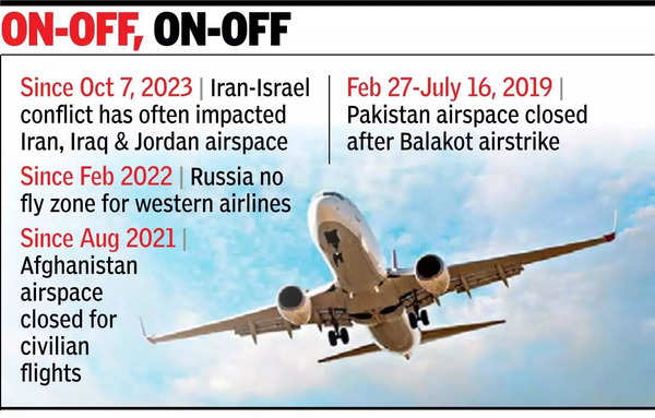Pak closes airspace for Indian carriers.