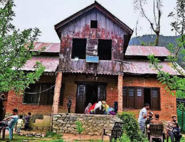 Syed Adil Hussain Shah’s house in Hapatnar, a sleepy village around 35 km from Pahalgam, is nearly 40 years old and made of mud, kutcha bricks, and wood. Syed Adil Hussain Shah’s house in Hapatnar, a sleepy village around 35 km from Pahalgam, is nearly 40 years old and made of mud, kutcha bricks, and wood