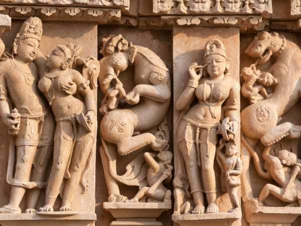 Intricate carvings