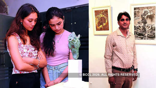 (L) Neha Suyal and Dibya Suyal (R) Ravi Kumar Agrahari