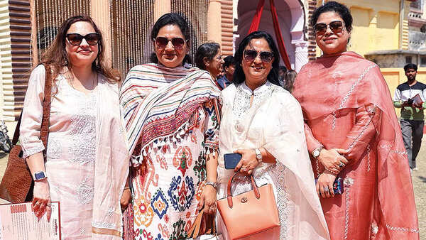 (L-R) Puja Arora, Asha Kedia, Ekta Agarwal and Manjari Mishra