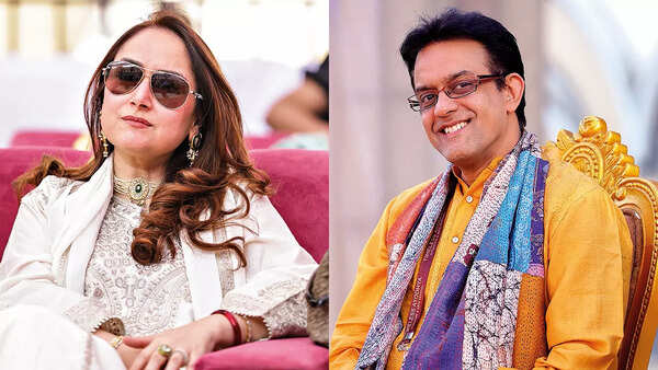 (L) Rupal Shabnam Tyagi (R) Vikram Sampath