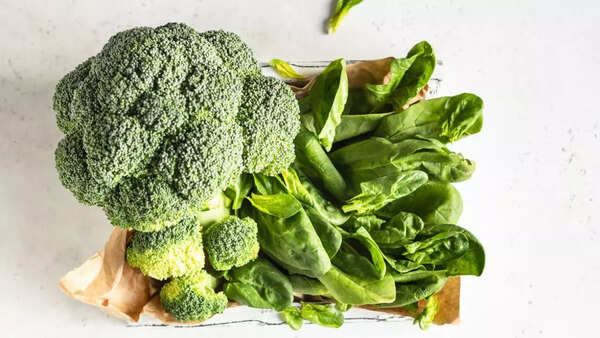 broccoli and kale