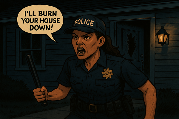 Love turns lethal: Female cop Rebecca Sayegh attacks ex-boyfriend, threatens to burn house down