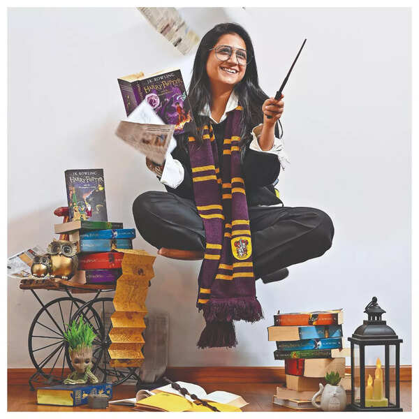 Aarohi's favourite book and movie is Deathly Hallows