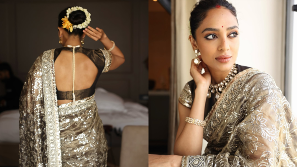Sobhita shines in a stunning Manish Malhotra saree