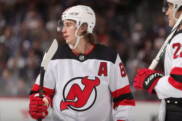 Jack Hughes from the New Jersey Devils
