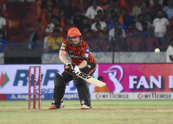 Sunrisers Hyderabad's Heinrich Klassen played a shot Henrich Klassen (PTI Photo)