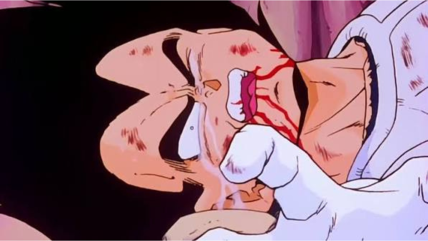 Vegeta’s tearful promise on Namek (DB Super: Super Hero build-up) (Credits: X)