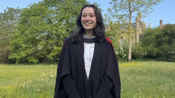 Dr Ally Louks is now a graduate
