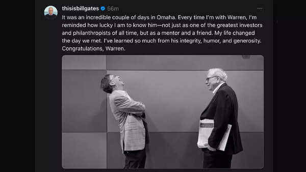 Bill Gates Warren Buffet