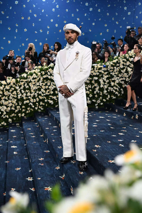 Lewis Hamilton at the Metropolitan Museum of Art's Costume Institute benefit gala in New York. (The New York Times) The Latest Stop on the New York Liberty's Victory Tour? The Met Gala.