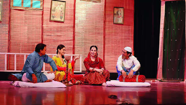 A scene from the play