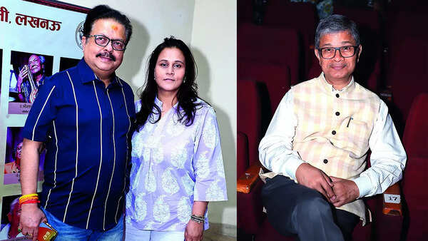 (L) Abhijit Sarkar and Priyanka (R) Mukesh Kumar Meshram