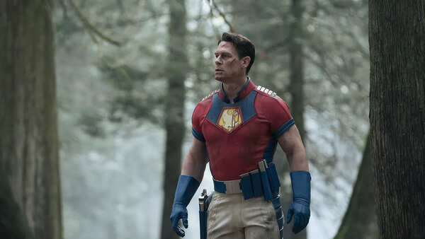 John Cena as Peacemaker.