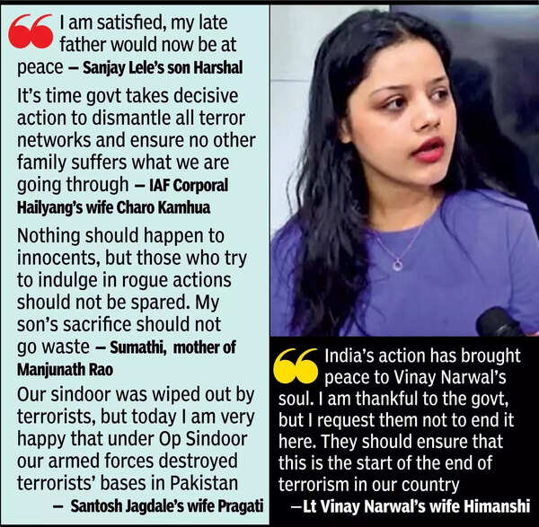 Husbands killed by terrorists, justice delivered by Op Sindoor (1).